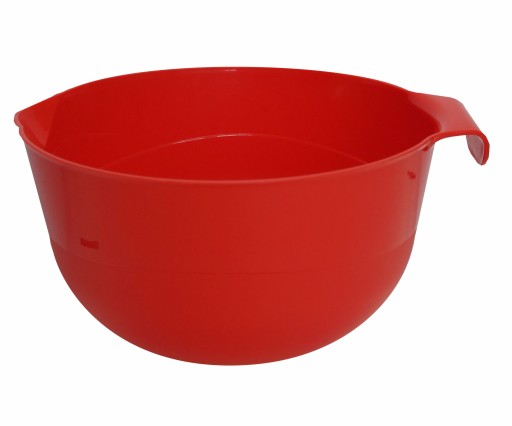 Plastová misa 2 l Ø19 cm s výlevkou šalátová misa KUCHENNA POLSKA