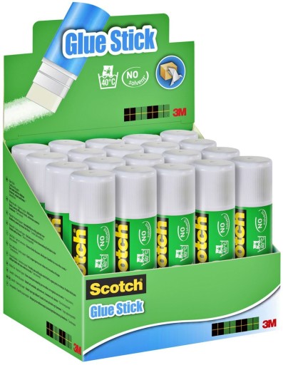 Kancelárska lepiaca tyčinka SCOTCH 21 g, netoxická