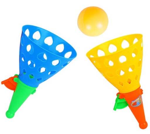 Arkádová hra catcher launcher 6x loptičky Hračka na chytanie loptičiek