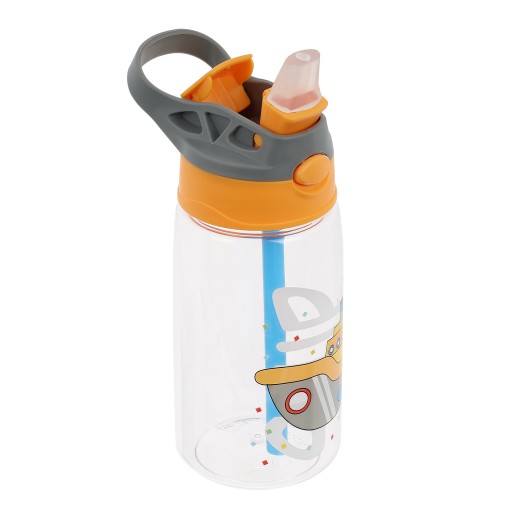 FĽAŠA SO SLAMIČKOU S HLADKOU PRE DETI 480 ml