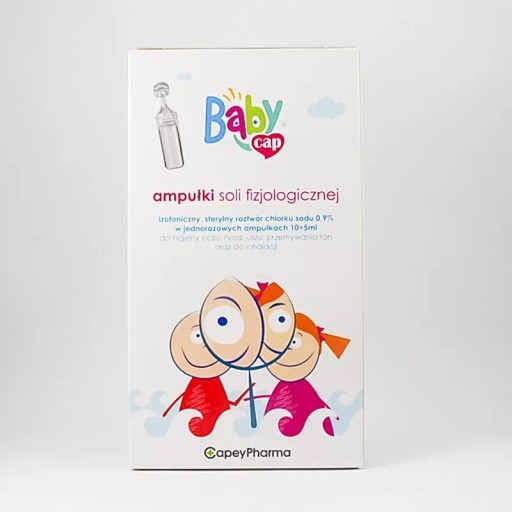 Babycap fyziologické ampulky 10 ampérov. 5 ml