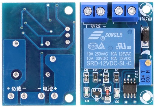 YX-X0001 riadiaci modul nabíjačky batérií 12V