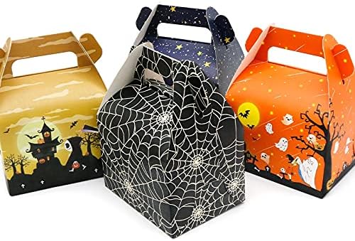 20 krabičiek na uloženie halloweenskych vrecúšok