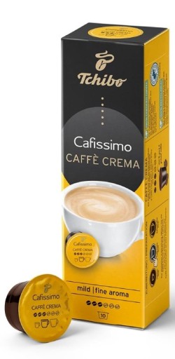 Tchibo Cafissimo Caffe Crema Mierne kapsuly 10 ks