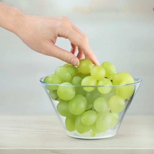 SKLENENÁ MISKA NA ŠALÁT 17cm NA ŠALÁTOVÉ OBJÍDKY