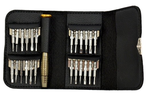 NZ7 PRESNÉ SKRUTKOVAČE TORX 25 v 1 KUFRI