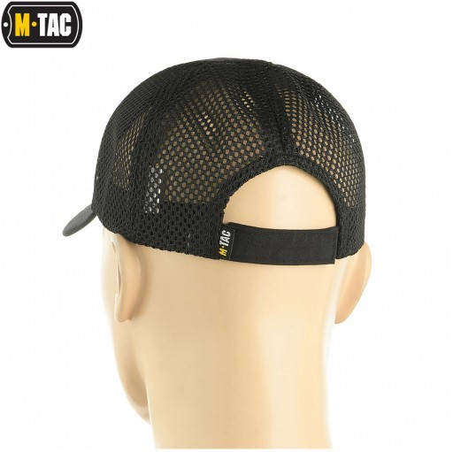 BASEBALOVÁ ČIAPKA M-Tac ČIERNA L/XL