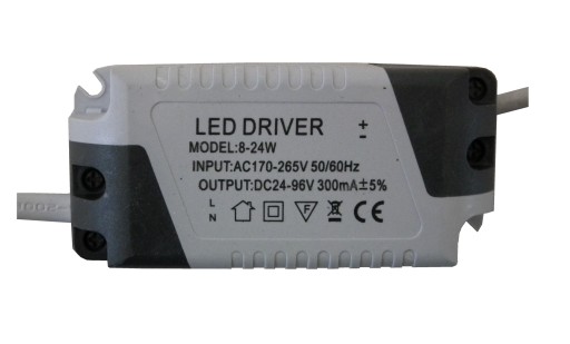 LED OVLÁDAČ 24W DC 24 - 96V transformátorový zdroj