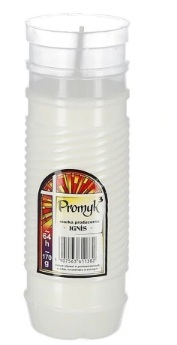Parafínová vložka do sviečok 64h Ignis Promyk 3
