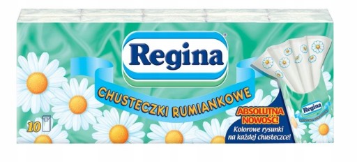 HYGIENICKÉ obrúsky Regina 10 bal. Harmanček