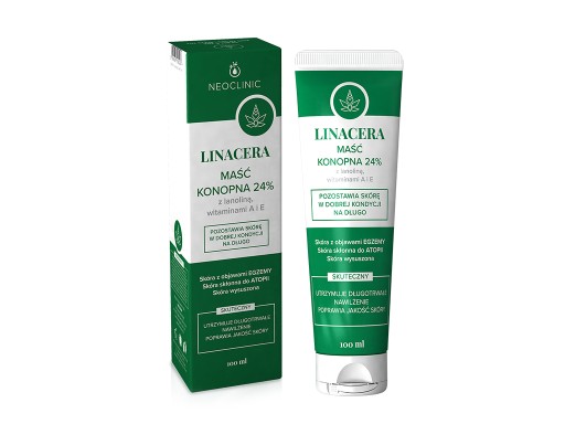 NEOCLINIC Linacera KONOPNÁ masť 24% lanolín A+E