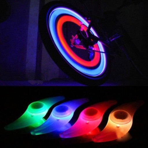 LED SVETLO NA LAMPI / BICYKLE ZELENÁ / ZELENÁ