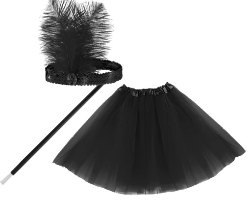 tylová tutu sukňa pre dievčatá HNEDÝ OUTFIT 40CM
