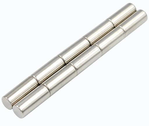 SILNÝ VALEC NEODYMOVÝ MAGNET 6x15 - SET 2 / NEODYMOVÉ MAGNETY /