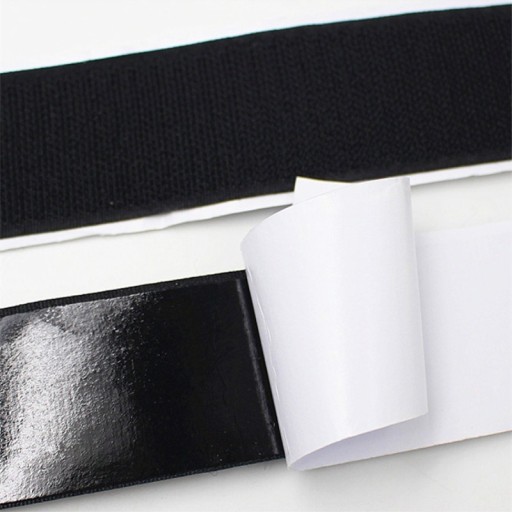SAMOLEPIACI VELCRO S LEPIKOM 20 mm - 1 meter VELCRO PÁSKA S LEPENÝM KOBERCOVÝM ROHOŽOM