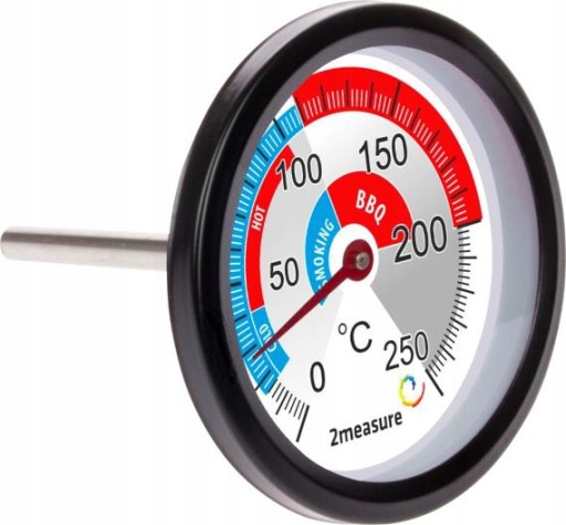 TEPLOMER 102200 pre fajčiara, BBQ gril, 0-250°C