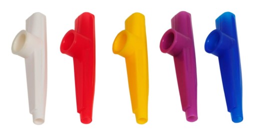 KAZOO KOV STRIEBORNÝ S POUZDROM + KAZOO HY-627