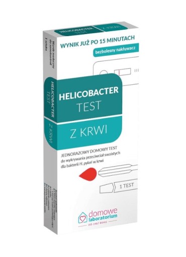 Krvný TEST HELICOBACTER na baktérie H Pylori x1