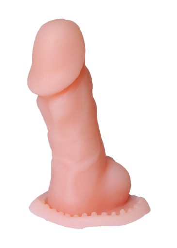 Realistický elastický návlek na penis 13 cm