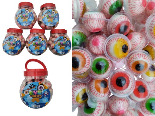 Eyes Eye Gummy Candy 10 kusov pre deti