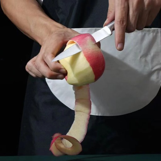 MALÝ KUCHYŇSKÝ NÔŽ OCEĽOVÝ UNIVERZÁLNY ERGONOMICKÝ REZNÝ Nôž 19cm