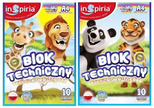 TECHNICKÝ BLOK A4 10K INSPIRIA