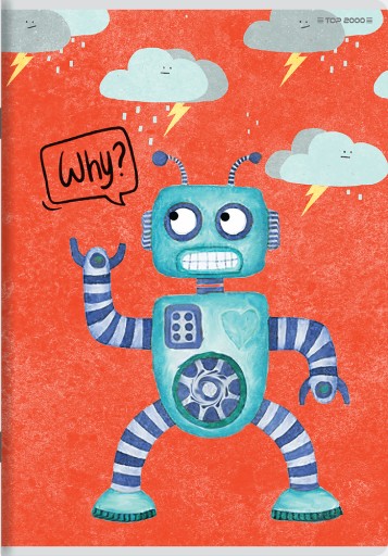 5x ZÁPISNÍK TOP 2000 A5 - AKÝKOĽVEK RÔZNY, 32 STR., TROJRIADKOVÁ, CHLAPČENSKÁ KARTA