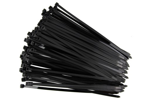 Páska na viazanie káblov SVORKY NA VIAZAČKY 2,5x150 mm čierna 100 ks
