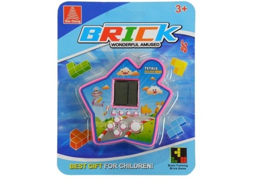 Elektronická vrecková hra Tetris Vianoce