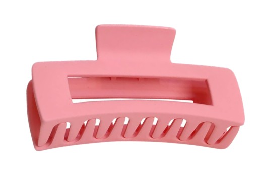 Spona do vlasov JAW DECORATION obdĺžnik do vlasov ružová