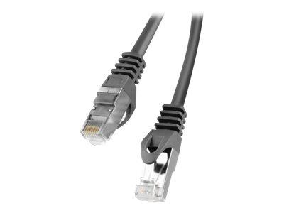 LANBERG PCF6-10CC-0025-BK Lanberg Patchcord RJ45 kat.6 FTP 0,25m čierny