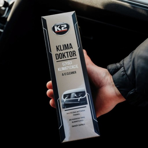 K2 KLIMA DOKTOR Penová sonda do klimatizácie 500ml