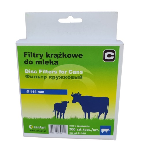 Filtre Kotúčový filter Ø 114 mm balenie 200 ks