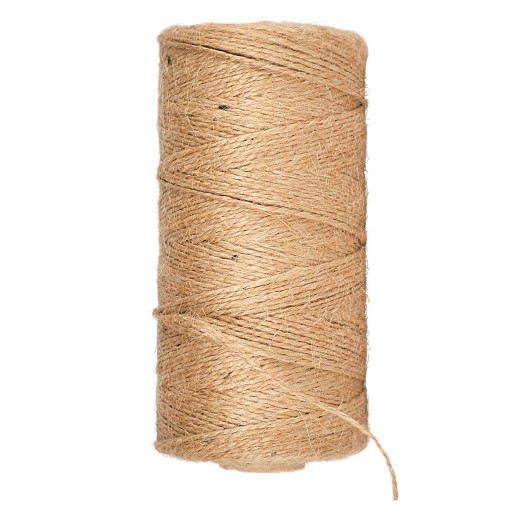 Šnúrka JUTOVÁ 2mm 50m dekoračná NATURAL 100g