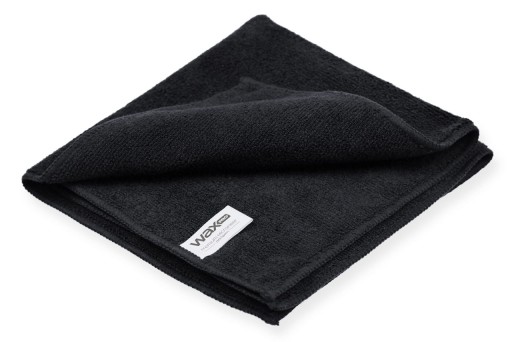 WaxPro Premium Black Microfiber 40x40cm 360G/m2 Čierne mikrovlákno