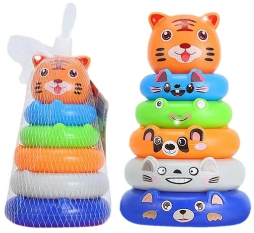 PYRAMÍDA 6 EL SORTER VZDELÁVACIE TIGER rébus