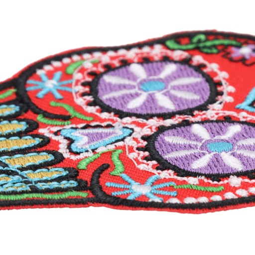 IRON-ON Thermo Patch Orientálna lebka