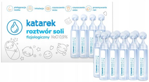 KATAREK FYZIOLOGICKÁ SOĽ PRE BOJČATÁ 10x5ml