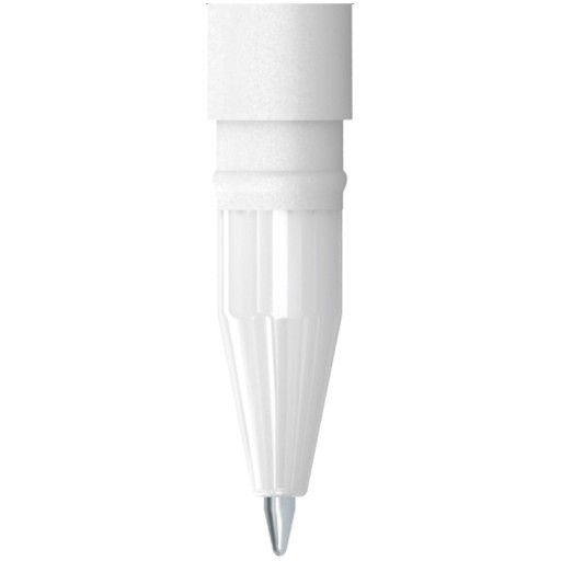 Gélové pero Berlingo s uzáverom 0,6 mm Brilliant Pastel white 1 kus