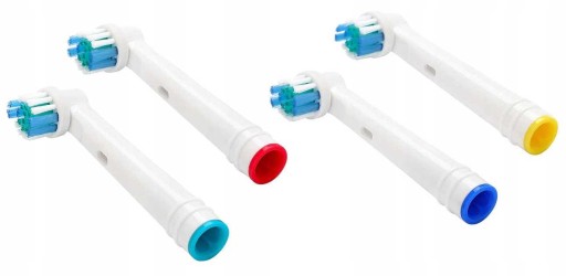 4x NÁHRADNÉ HROTY PRE ELEKTRICKÉ KEFE ORAL-B FLEXI, BIELY