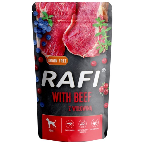 RAFI VRECKO HOVÄDZIE 500G
