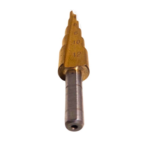 KROKOVACÍ VŔTAČ DO KOVU HSS-CIN 4-12MM ALLBE