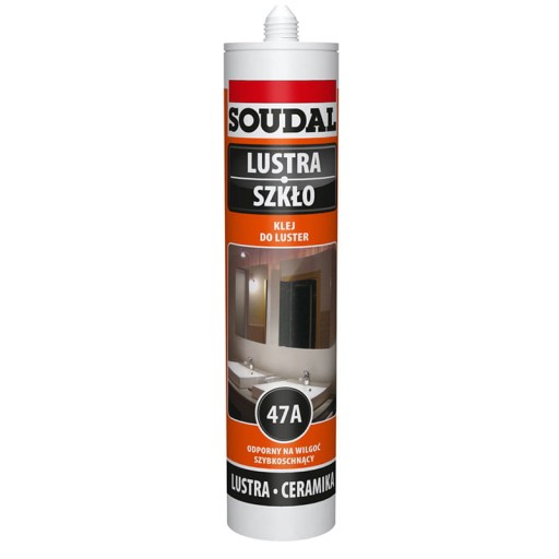 Montážne lepidlo na sklenenú mozaiku LUSTER Soudal 280 ml TOP