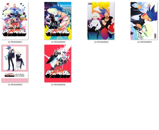 Plagát A3 Promare manga anime NA VÝBER