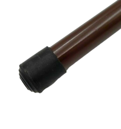 SILNÁ GARÁŽOVÁ PODPORNÁ PÁDA PRE BRÁNY 30 cm ZÁMKOVÁ NOHA HNEDÁ