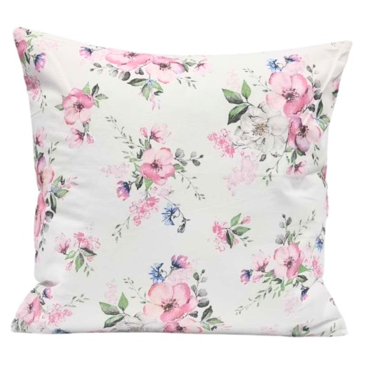 Obliečka na vankúš 40x40 Bavlna JAŚ Spring Jabłonka White Polish Manufacturer