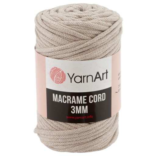 Reťazec YarnArt | Macrame kábel 3mm | farba 753
