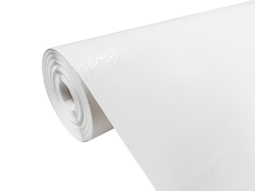 Nábytková dyha Biela koža Štruktúra Šírka 45 cm Samolepiaca fólia na stôl