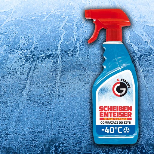 G-XTREME ROZMRAZOVAČ OKIEN -40°C NEMECKÁ ZIMNÁ ROZMRAZOVACIA TEKUTINA 500 ml