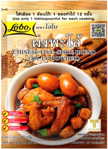 5 príchutí Thai Mix Pa-Lo Lobo 65g